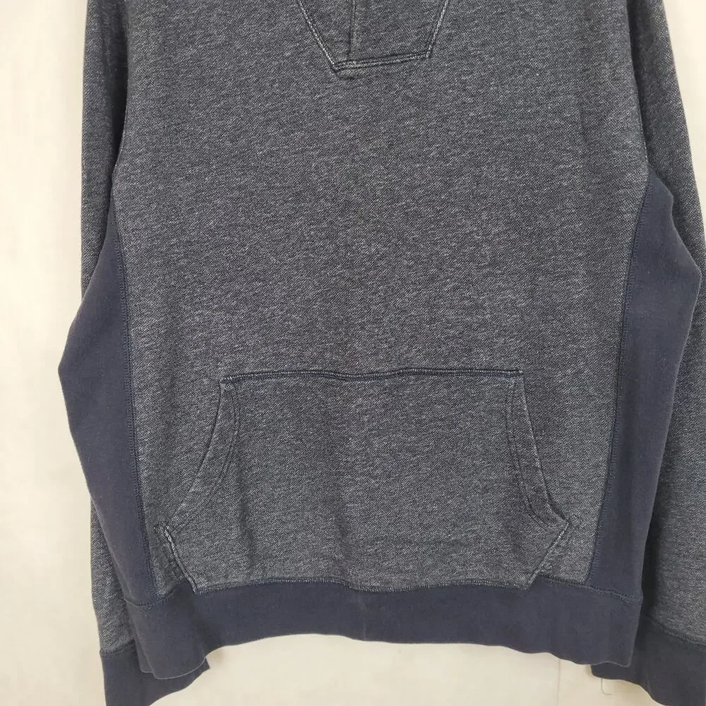 J.Crew Vintage Fleece grey shawl collar sweatshirt size medium Preppy Casual